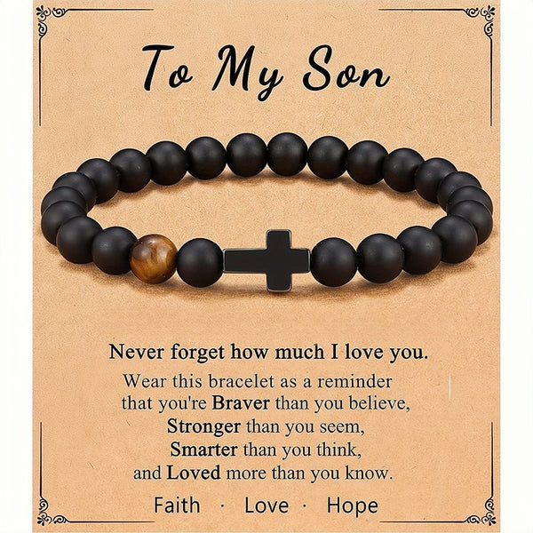 Cross Beads Bracelet