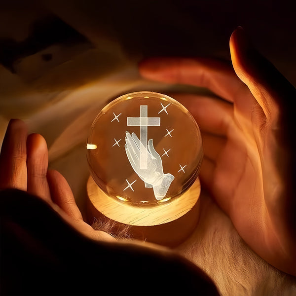 3D Cross Crystal Ball